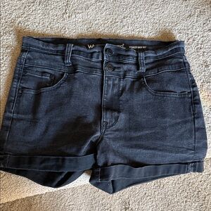 Wallflower the sassy high rise  Black Denim Shorts